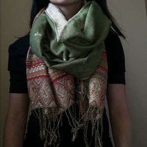 Multi colored Pashmina Scarf